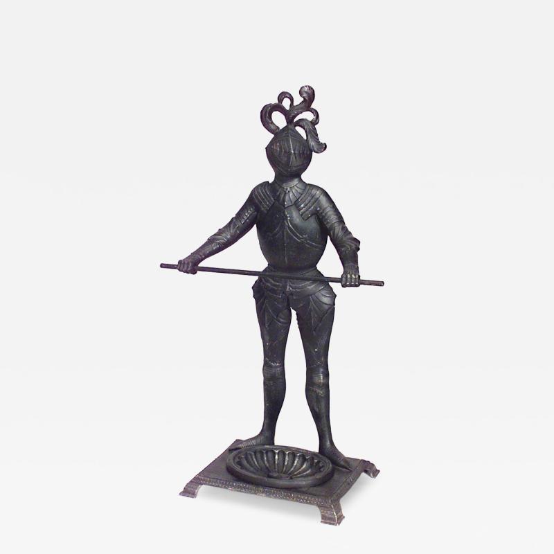 Renaissance Iron Knight Umbrella Stand
