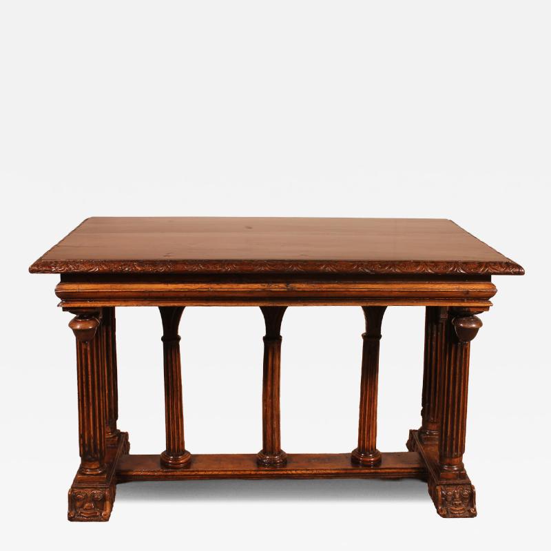 Renaissance Period Walnut Table 16th Century