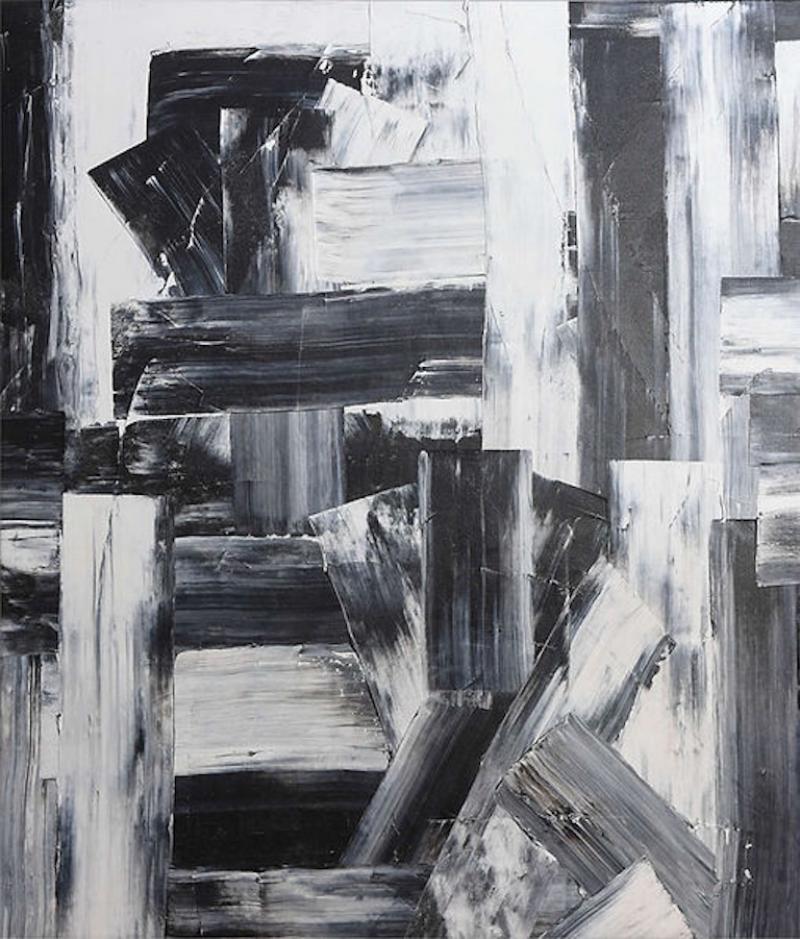 Renato Freitas Renato Freitas Original Oil on Canvas 2015 Black and White 3