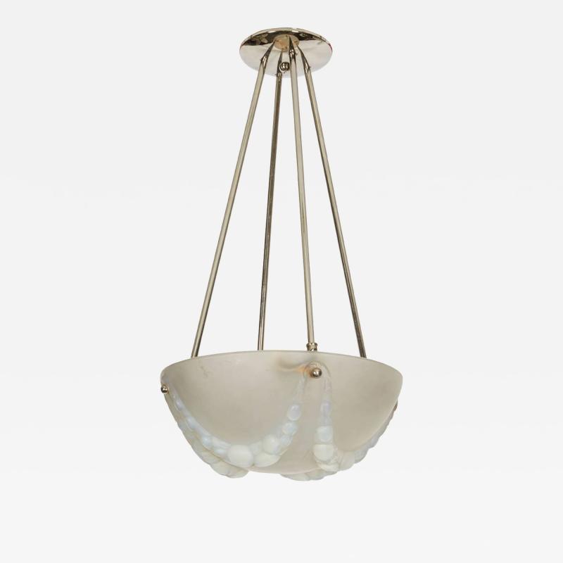 Rene Lalique Rene Lalique Villeneuve Chandelier