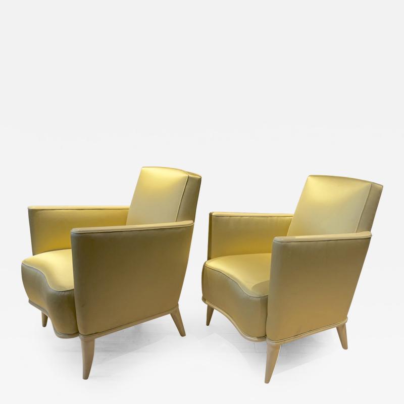 Rene Prou Rene Prou Pair of refined arm chairs