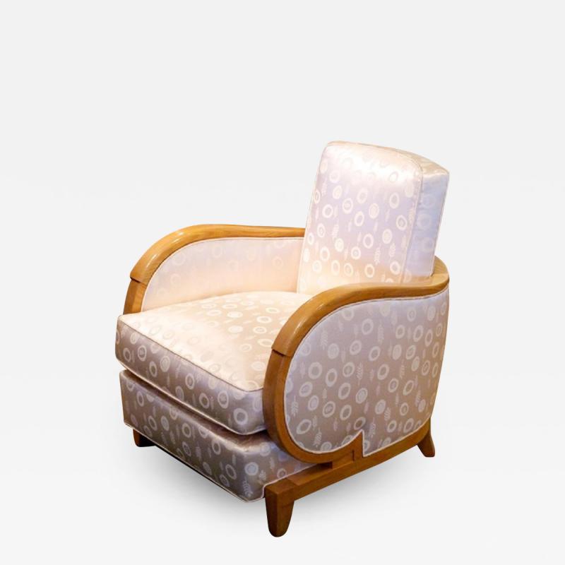 Rene Prou Rene Prou Single Art Deco Club Chair