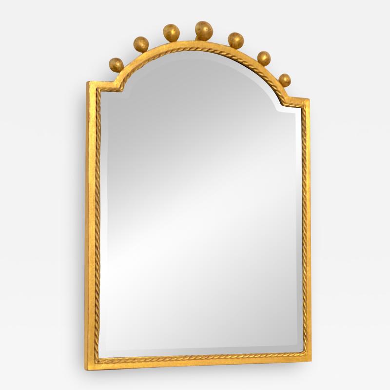 Rene Prou Rene Prou extreme refinement smal gold leaf iron mirror