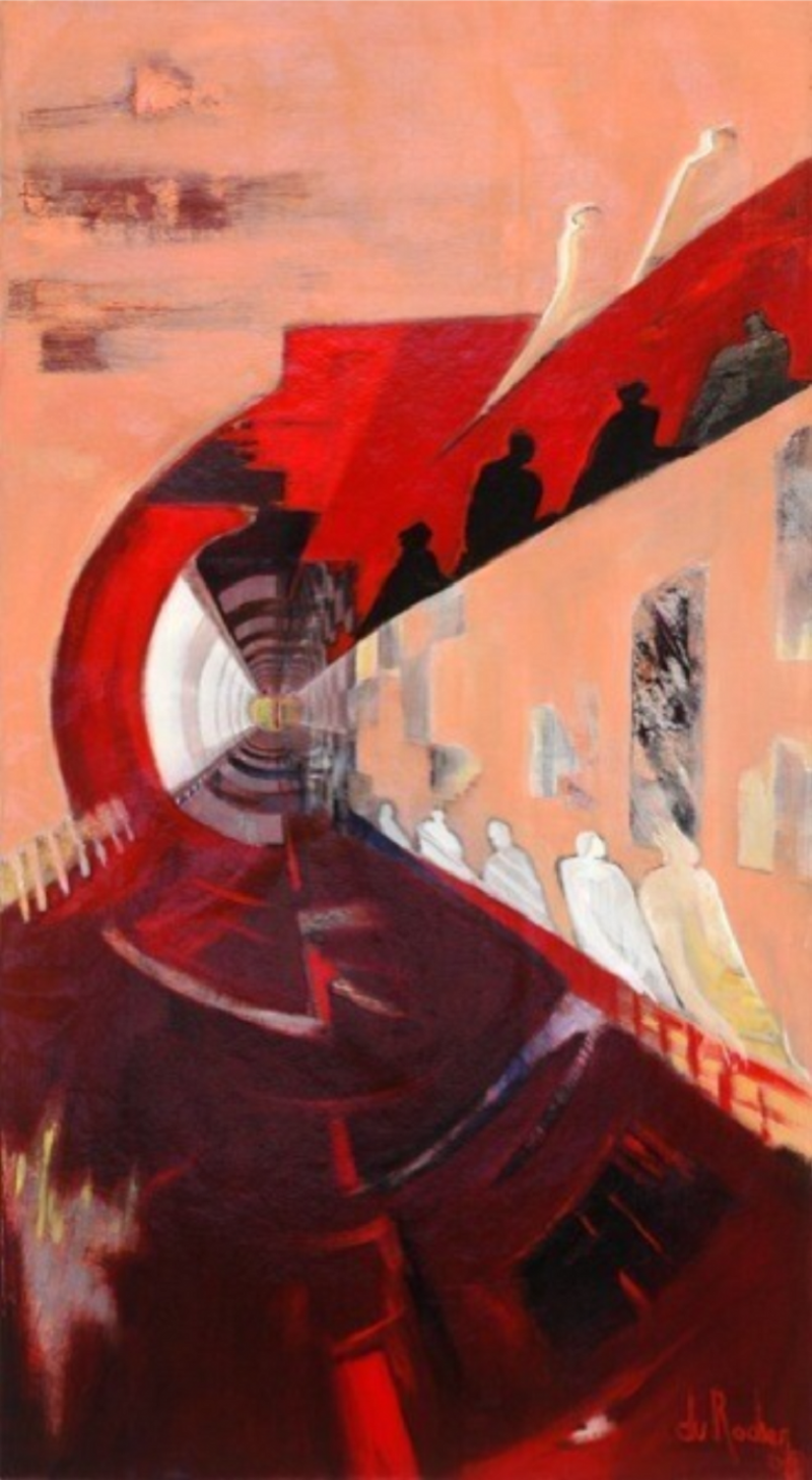 Renee DuRocher Moving Stairs 2008