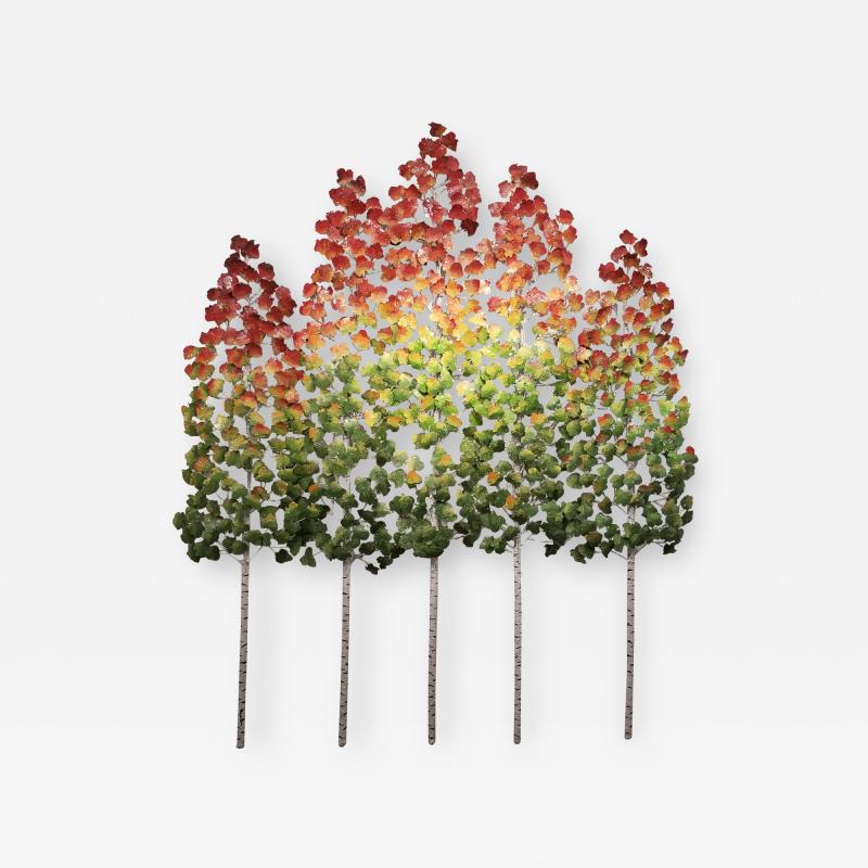 Richard B Smith Aspen Grove 3pc 5 stems cascading