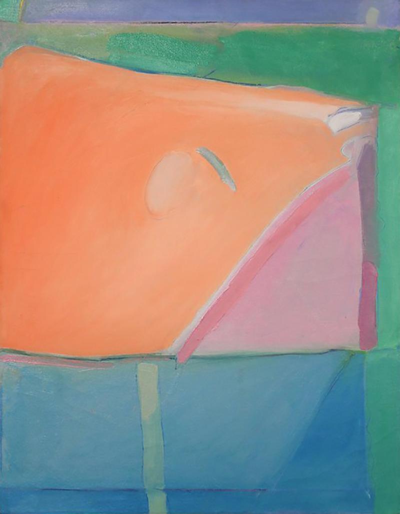 Richard Clifford Diebenkorn 1980s Richard Diebenkorn Style Abstract Expressionism Painting