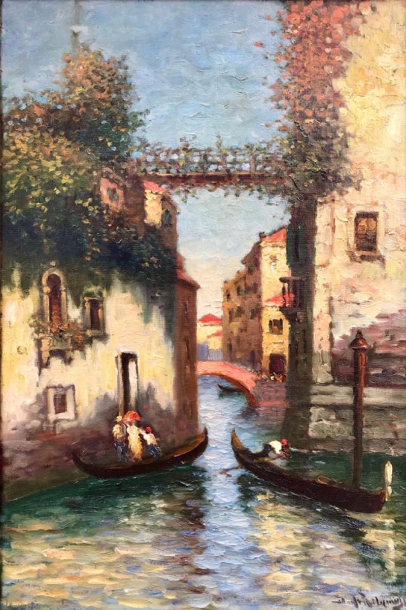 Richard Dey DeRibcowsky Venice Gondolas 