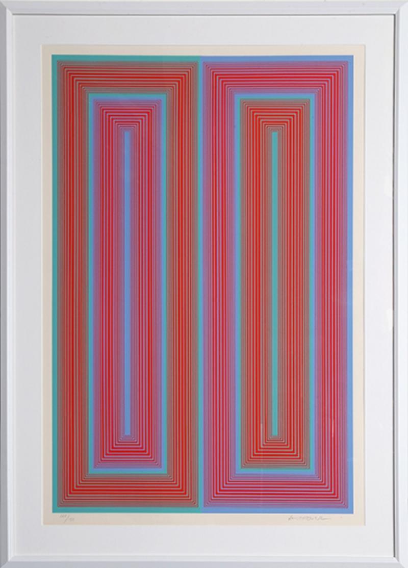 Richard Joseph Anuszkiewicz Untitled from the Peace Portfolio