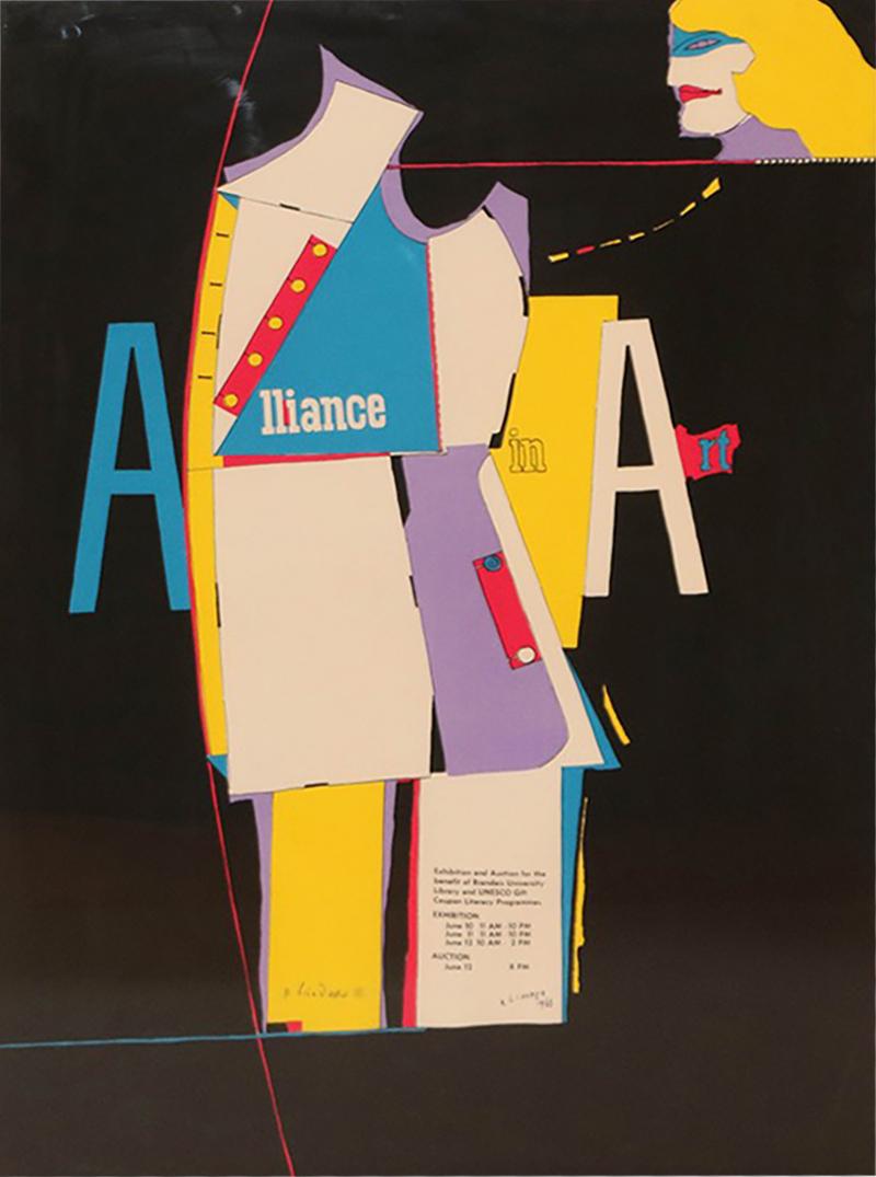 Richard Lindner Richard Lindner Pop Art Silkscreen Alliance in Art 1968