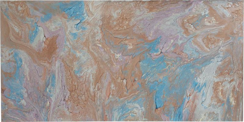 Richard Mann Monumental Psychedelic Painting 1975