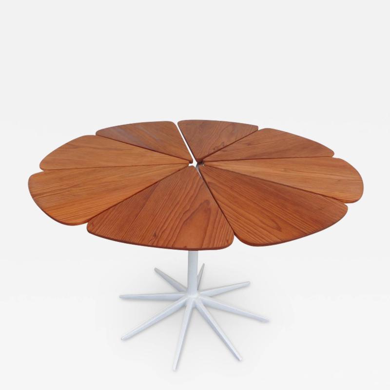 Richard Schultz Early Richard Schultz 43 inch Redwood Petal Dining Table need to realign petals