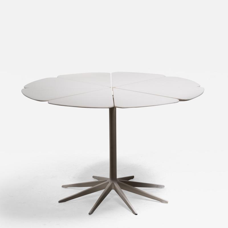 Richard Schultz Richard Schultz Petal Dining Table in White for Knoll USA 1960s