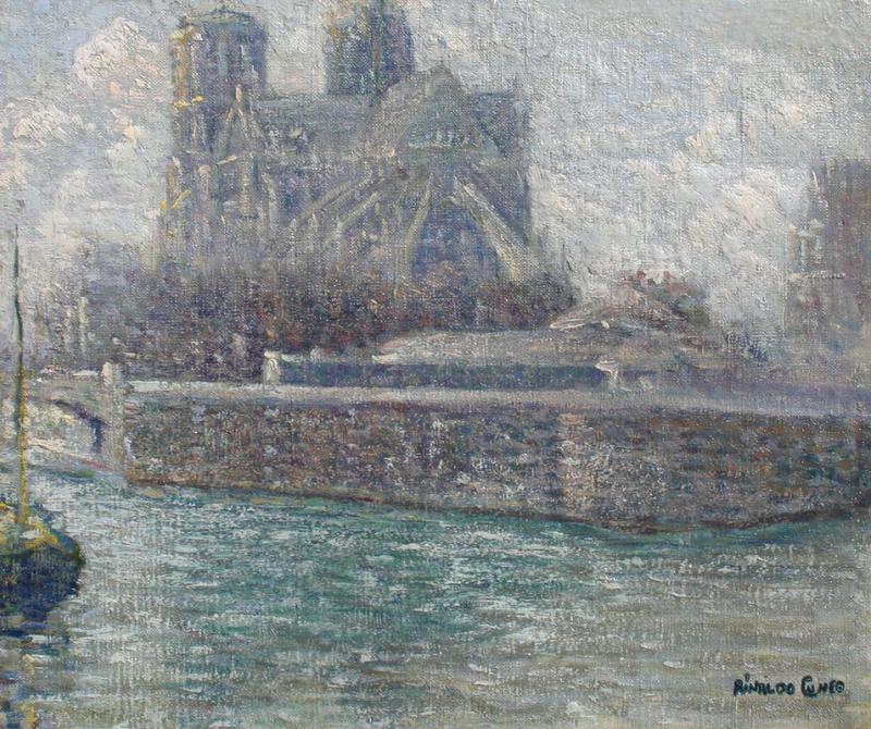 Rinaldo Cuneo View of Notre Dame from the Seine