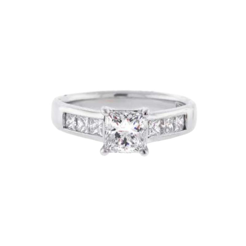Ritani 1 02ct Princess Cut Diamond Engagement Ring
