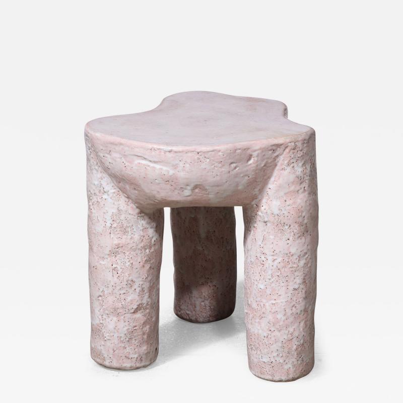 River Valadez Side Table in Rose