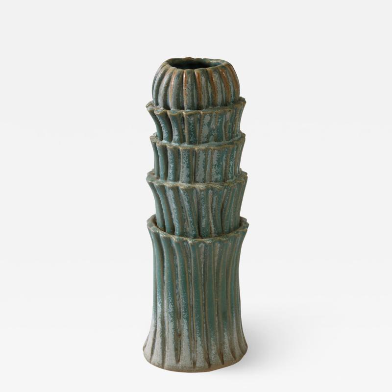 Robbie Heidinger Fluted Vase 2 by Robbie Heidinger