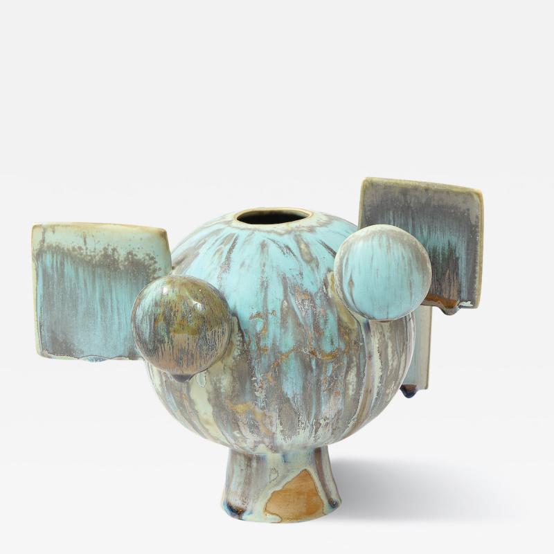 Robbie Heidinger Shift Porcelain Vase 1 by Robbie Heidinger