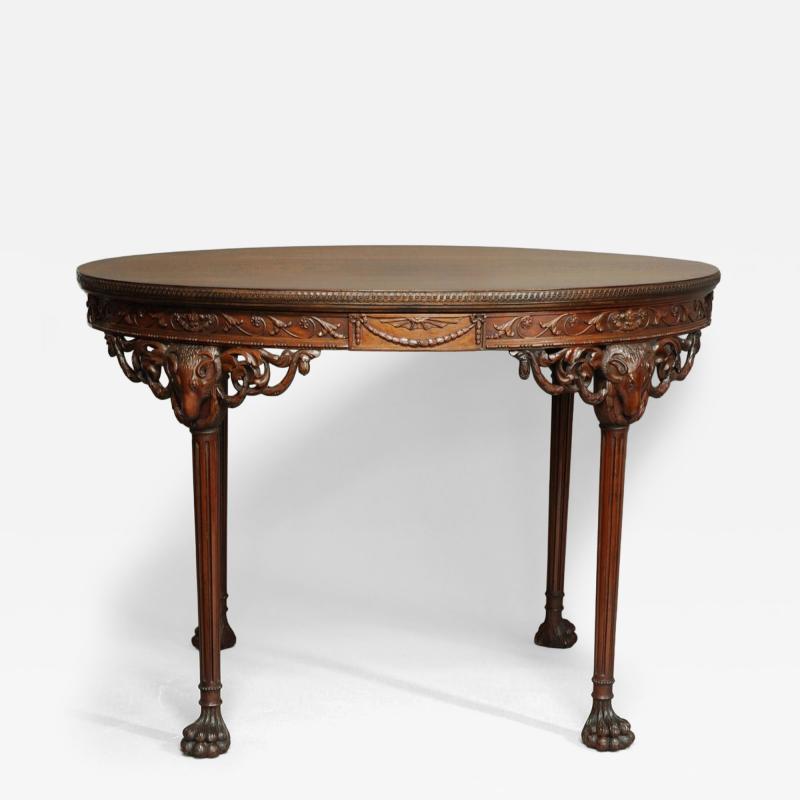 Robert Adam Fine quality mahogany table in the manner of Robert Adam