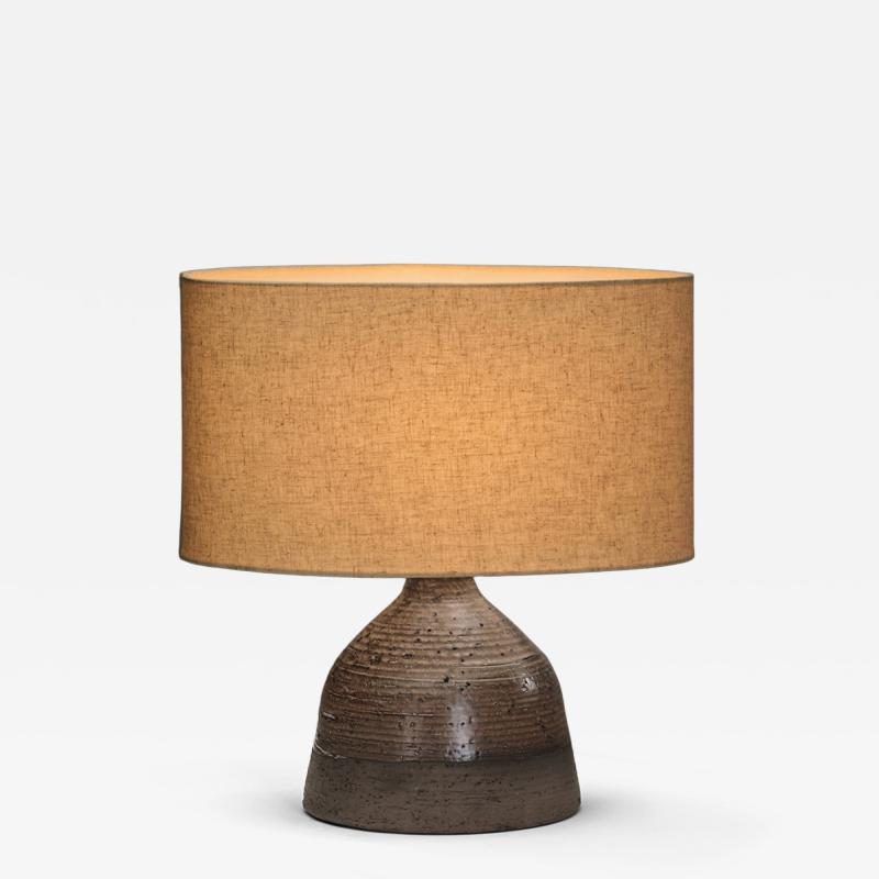 Robert Bentsen Model 378 Stoneware Table Lamp by Robert Bentsen Denmark ca 1960s
