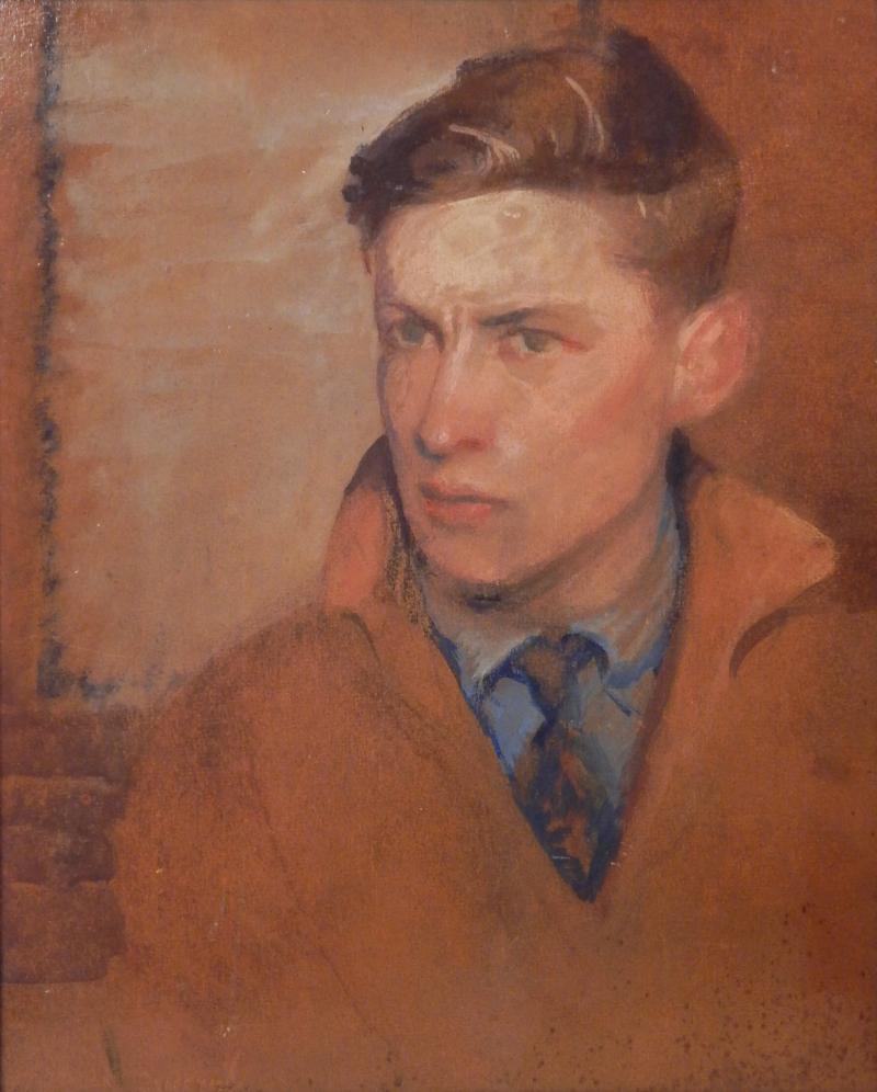 Robert Brackman Portrait of a Young Man by Robert Brackman