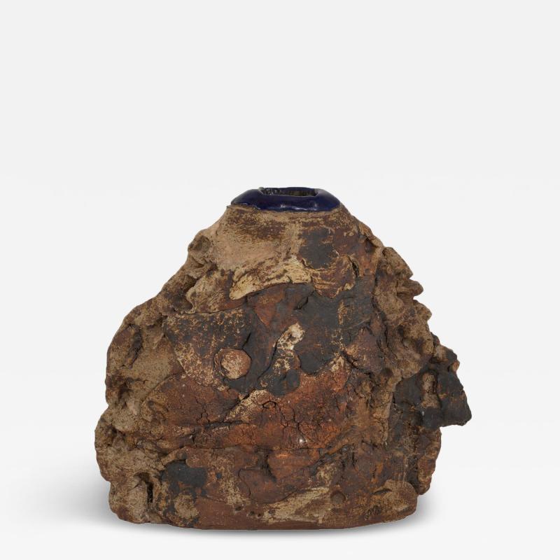 Robert Carston Arneson Robert Arneson Monumental Brutalist Stoneware Vessel 1963
