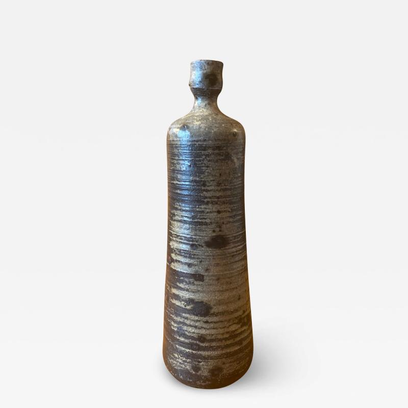 Robert Deblander Ceramic Bottle by Robert Deblander France 1970s