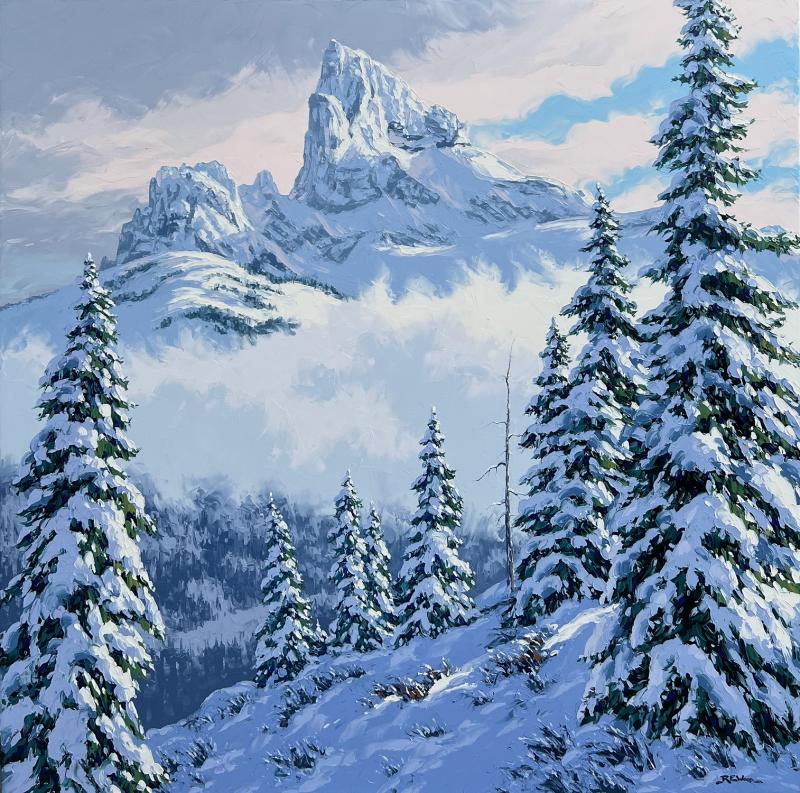 Robert E Wood Above the Clouds Black Tusk