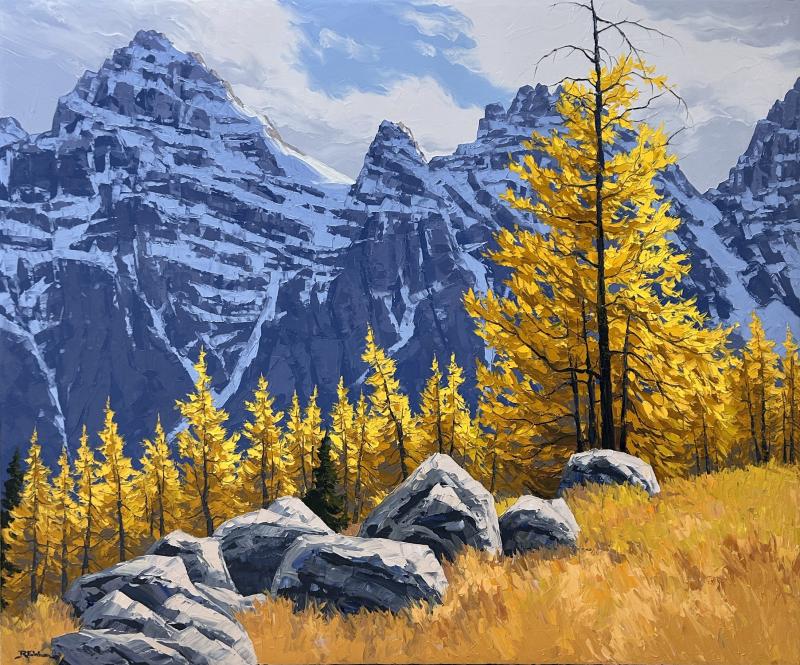 Robert E Wood Autumn Glory Larch Valley