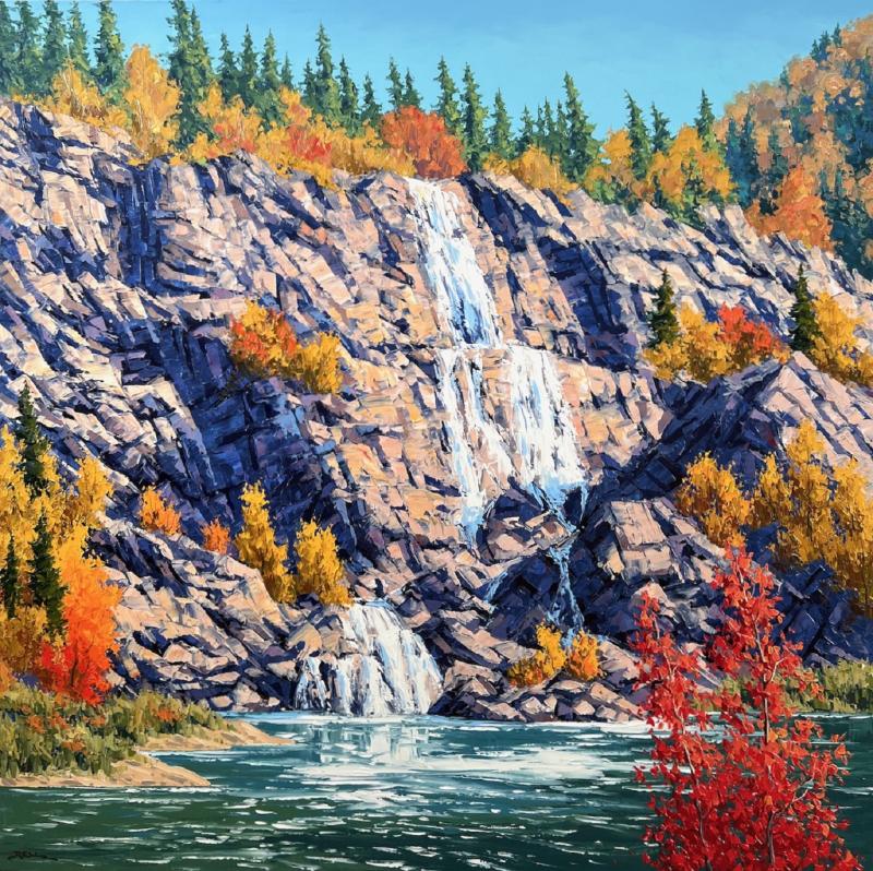 Robert E Wood Bridal Veil Falls Agawa Canyon Park ON 