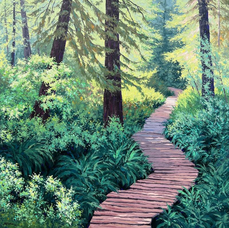 Robert E Wood Forest Light Meares Island