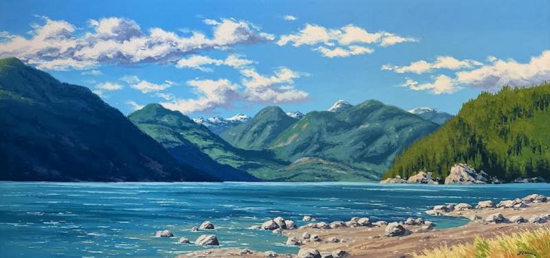 Robert E Wood Howe Sound Shoreline