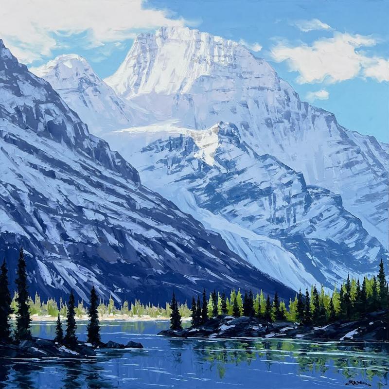 Robert E Wood Spring Snow Mount Robson
