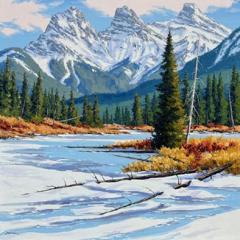 Robert E Wood Spring Thaw Three Sisters