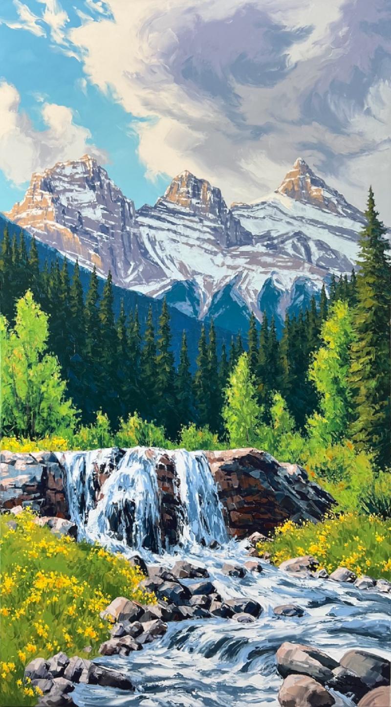 Robert E Wood Three Sisters Creek Falls