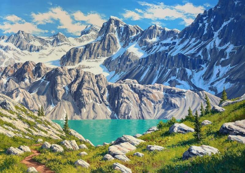 Robert E Wood Trail to Wedgemount Lake