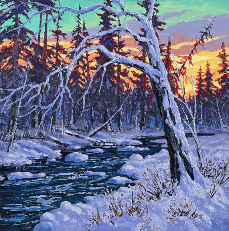 Robert E Wood Winter Silence