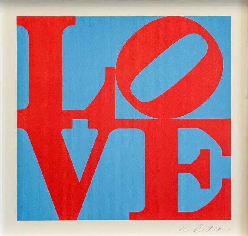 Robert Indiana Robert Indiana Philadelphia Love Pop Art Limited Edition Lithograph Signed