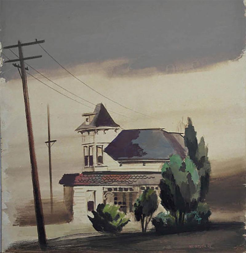 Robert Joseph McIntosh Clouds in Culver City 