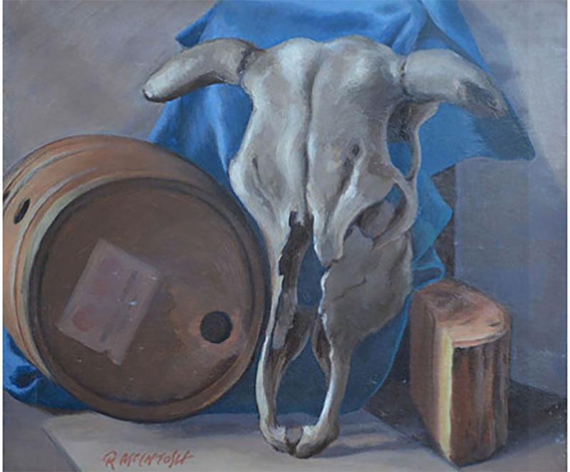 Robert Joseph McIntosh Cow and Cask 