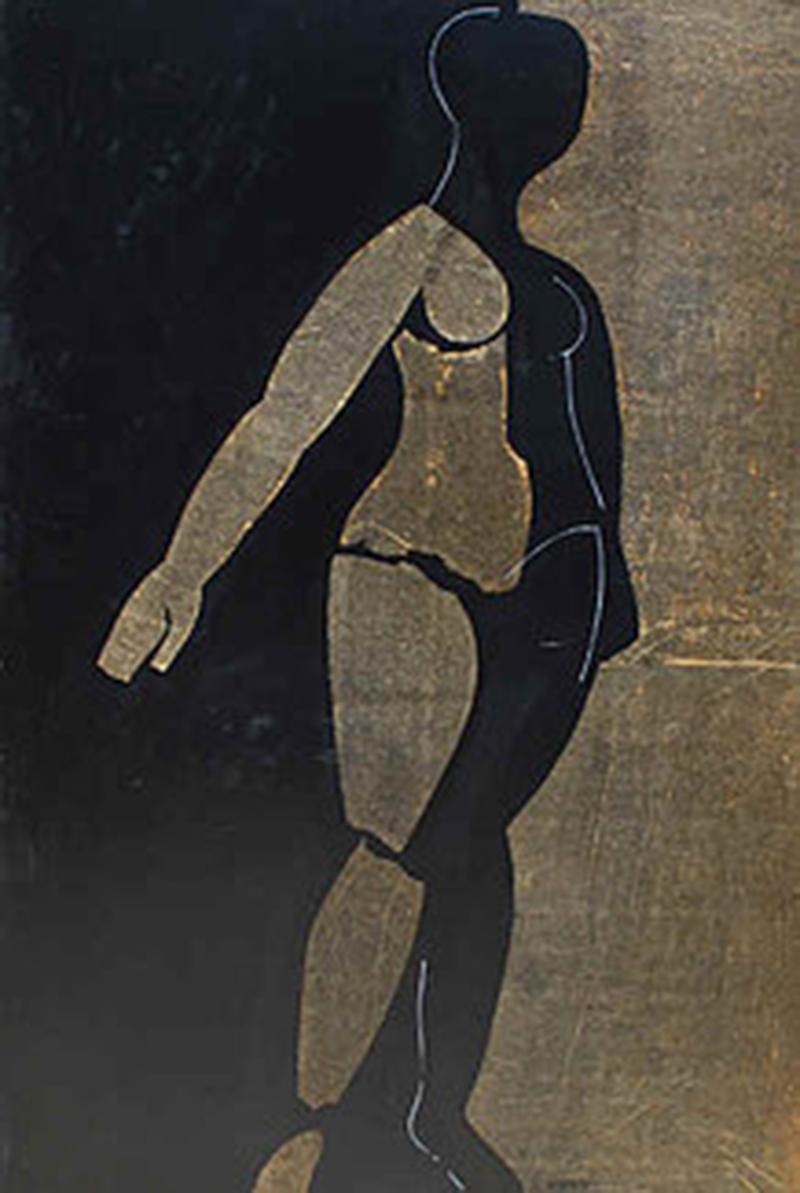 Robert Joseph McIntosh Neutral Cubist Nude 