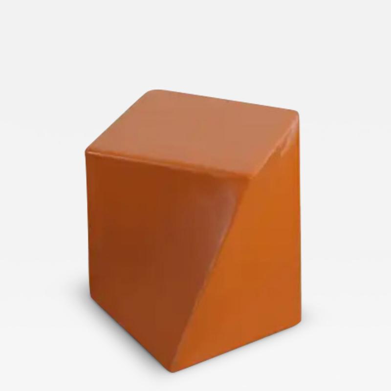 Robert Kuo Contemporary Niu Drumstool in Mila Lacquer by Robert Kuo Limited Edition