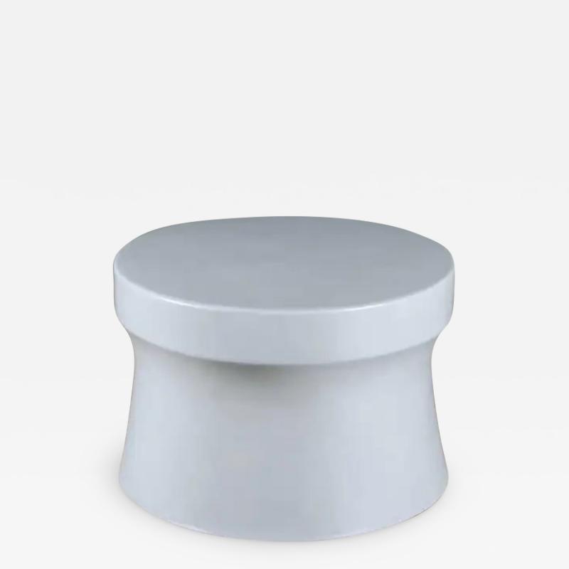 Robert Kuo Dong Shan Table Grey Lacquer by Robert Kuo Limited Edition In Stock