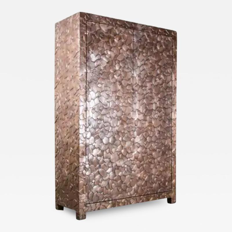 Robert Kuo Isola Design Armoire Copper by Robert Kuo Limited Edition