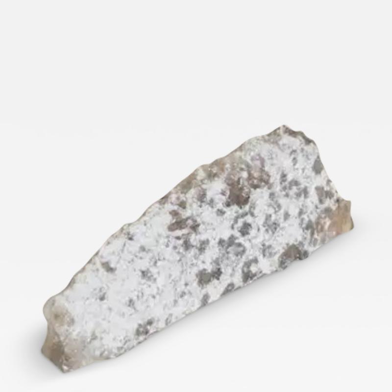 Robert Kuo Smoke Crystal Ice Sculpture by Rober Kuo Hand Carved in Stock