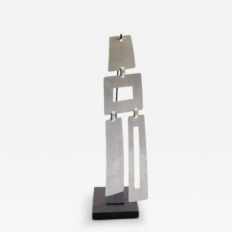 Robert Lee Morris Mobile Nickel Panel Sculpture