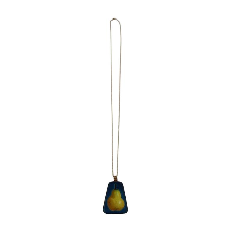 Robert M Kulicke Pear Pendant 1966