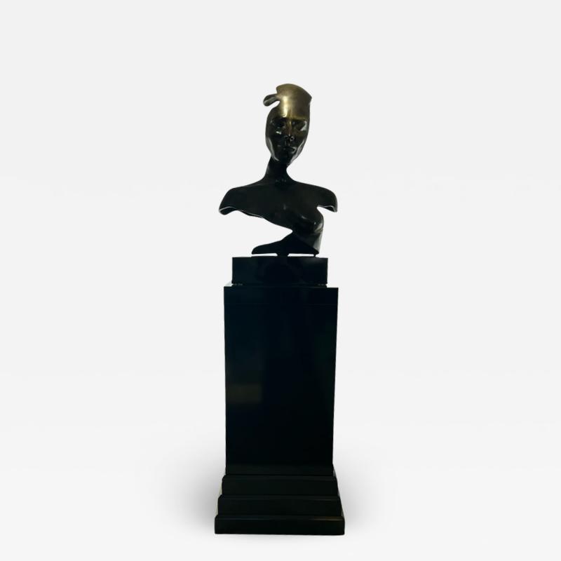 Robert Marcus AMAZING MODERNIST BRONZE TORSO BY ROBERT MARCUS