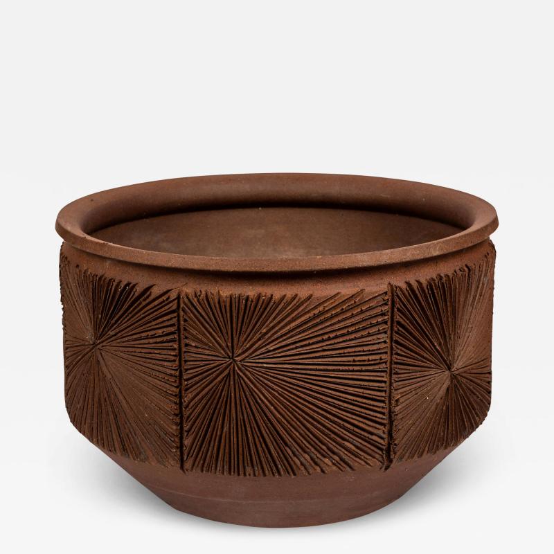 Robert Maxwell Monumental Robert Maxwell David Cressey Sunburst Planter for Earthgender