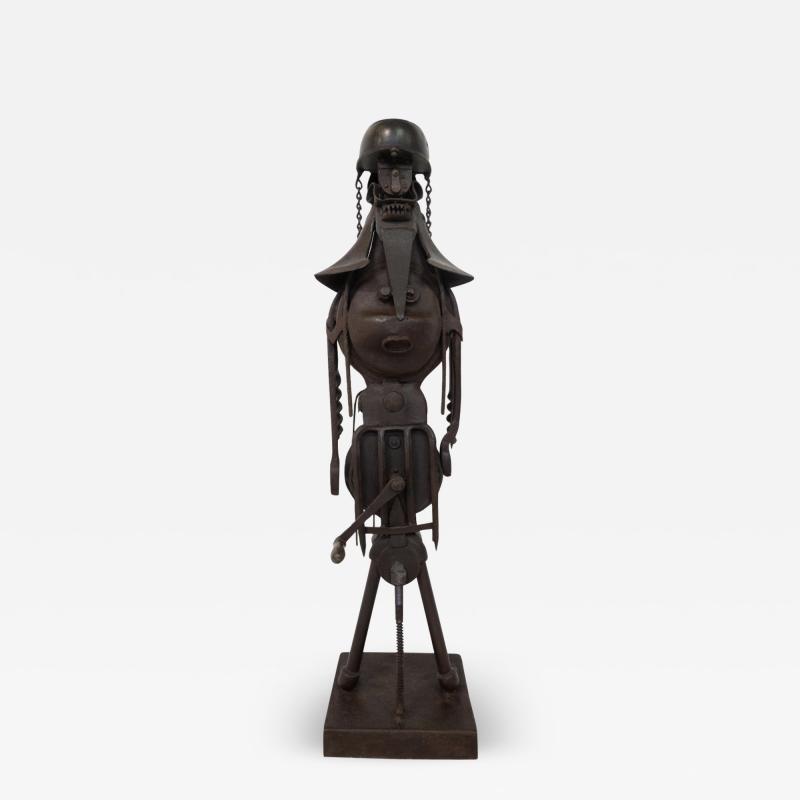 Robert Michiels Iron Sculpture By Robert Michiels Belgium 1960s