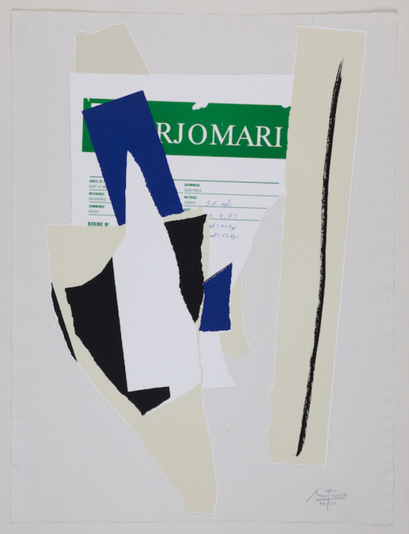 Robert Motherwell America La France Variations IX 1984